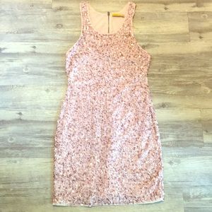 Sequin Pink dress by Alice & Olivia